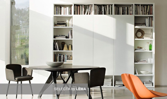 SELECTA - parete attrezzata - design