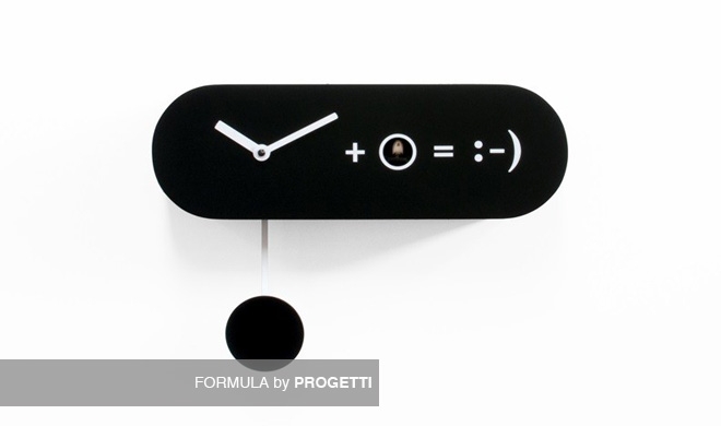 Formula - orologio a muro - design