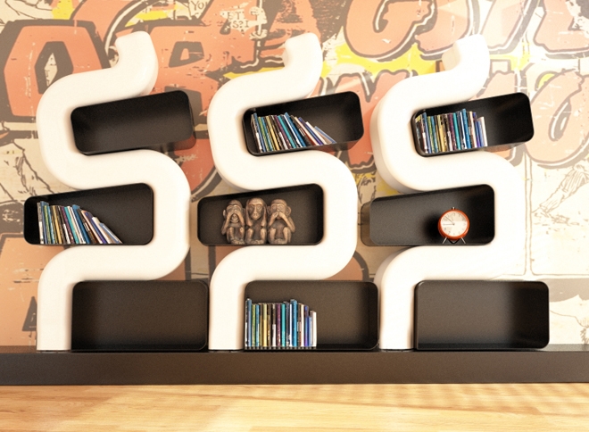 Ser P - libreria - design